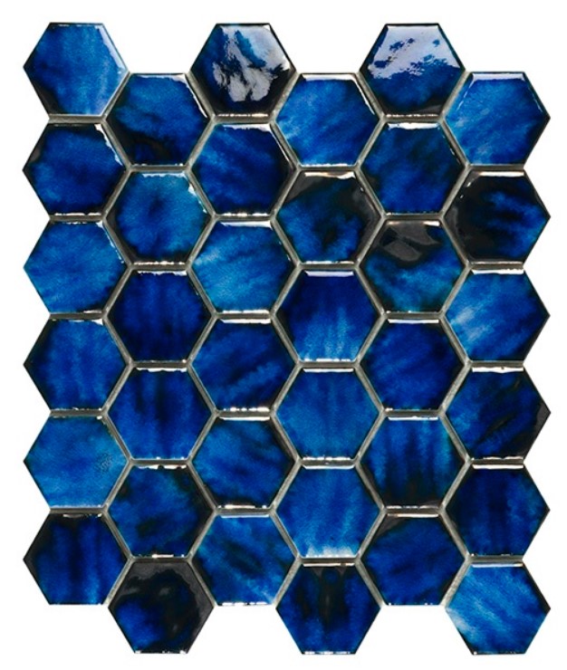 Mosaic Mykonos Blue Tech